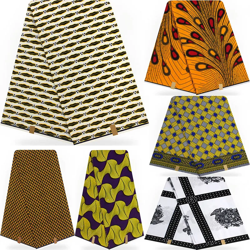 Tissus воск африканская восковая ткань для Пэчворк африканская Ткань 6 ярдов хлопок ткань Анкара ткань для платья HH-B296