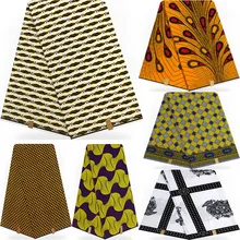 Tissus воск африканская восковая ткань для Пэчворк африканская Ткань 6 ярдов хлопок ткань Анкара ткань для платья HH-B296