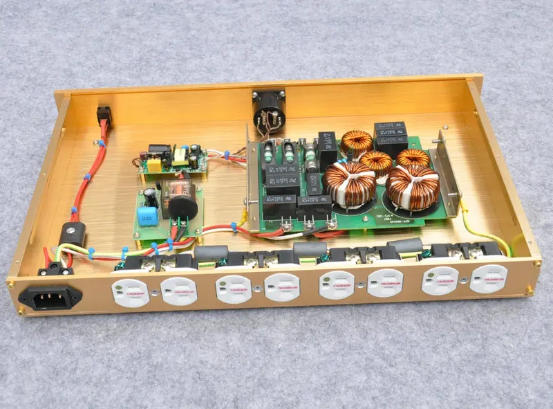 Высококачественный США чистый аудио фильтр питания очиститель импортированный из США блок питания фильтр Разъем
