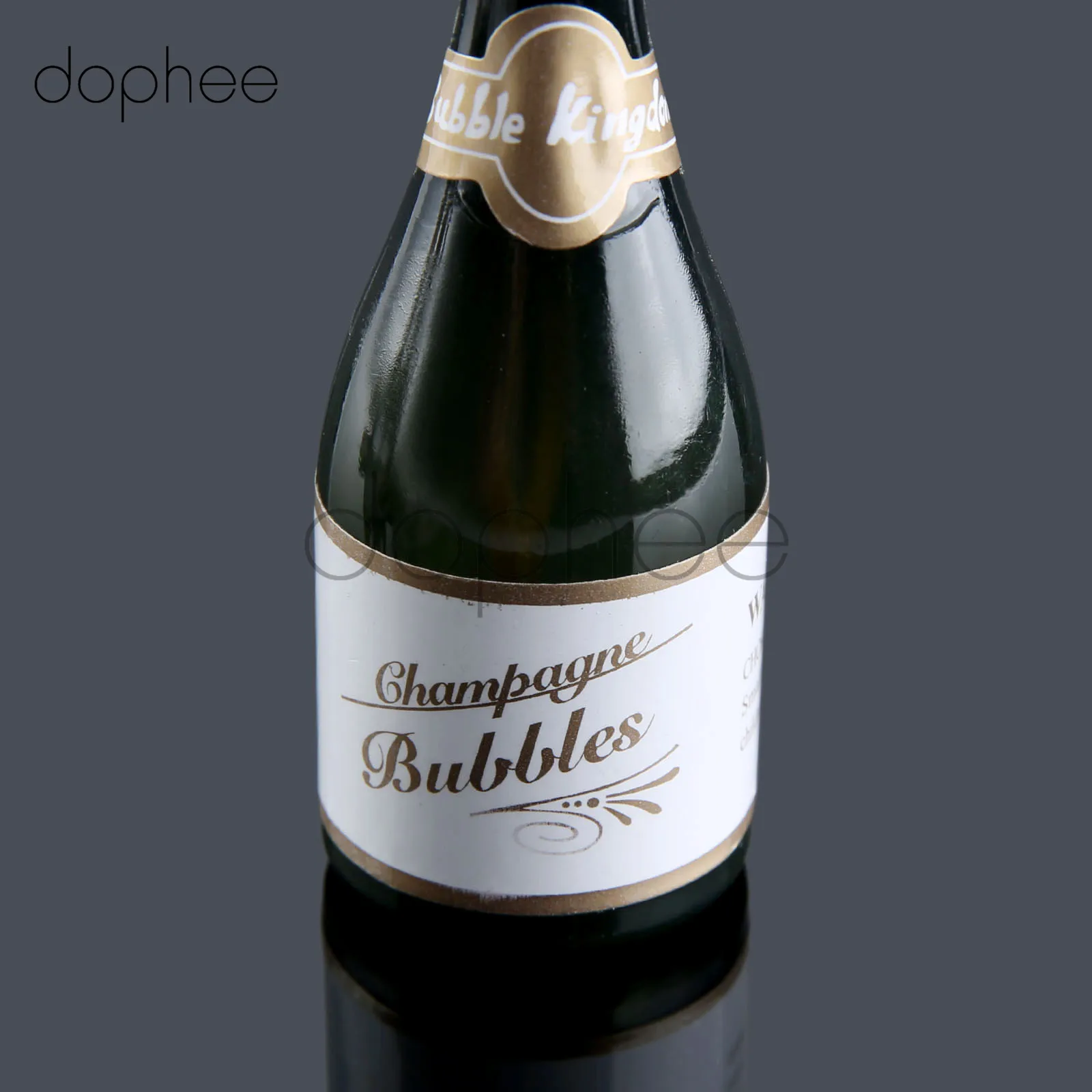 Dophee 10 шт./лот бутылки для мыльных пузырей Для свадебных вечеринок Детские сувениры Свадебные украшения пустые бутылки для мыльных пузырей