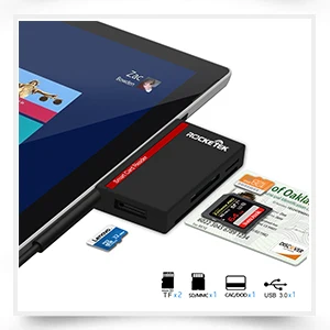 Rocketek USB 2,0 смарт-кардридер CAC ID/банковская карта/sim-карта cloner разъем кардридер адаптер ПК компьютер ноутбук аксессуары