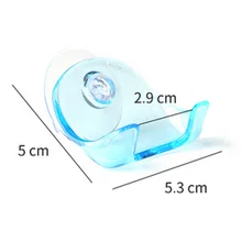 Аксессуары для ванной комнаты Настенные Крючки вешалки Полотенца присоски супер присоски бритва стойки бритвы держатель на присоске для хранения бритвы стойки