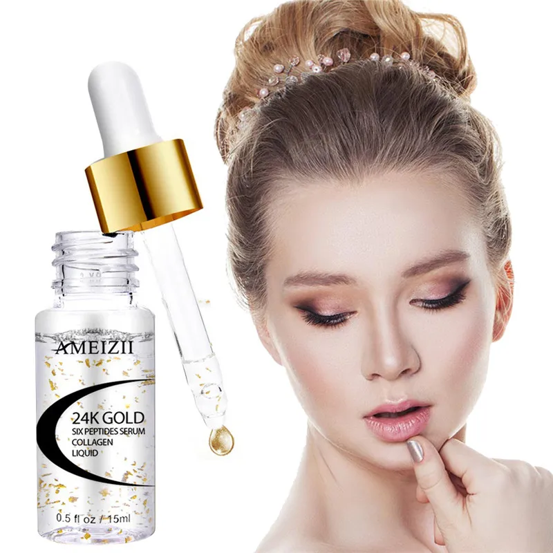 Новинка 2019 Ameizii Witch Hazel сыворотка для уменьшения пор Антивозрастная выцветает
