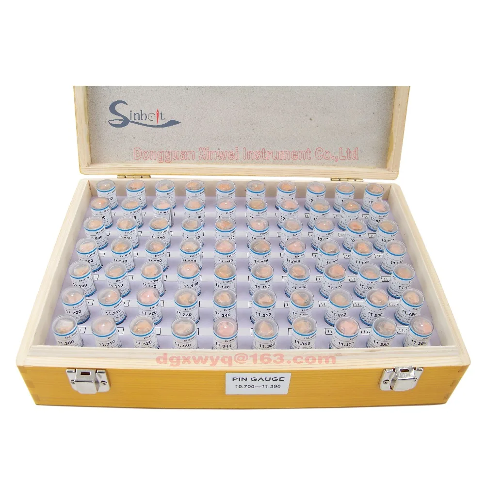 

Pin Gauge ,Pin Gauge Set,10.000mm--12.000mm(Interval: 0.01,201pcs),fast delivery!