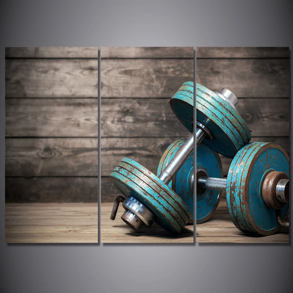 Плакат Dumbbell Workout