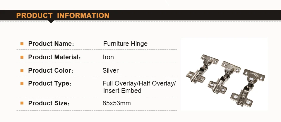 Мебельный шарнир 25 мм сверлильный шарнир для мебели 85x53 мм металлический полный/половина наложения вставной шкаф петля для двери шкафа
