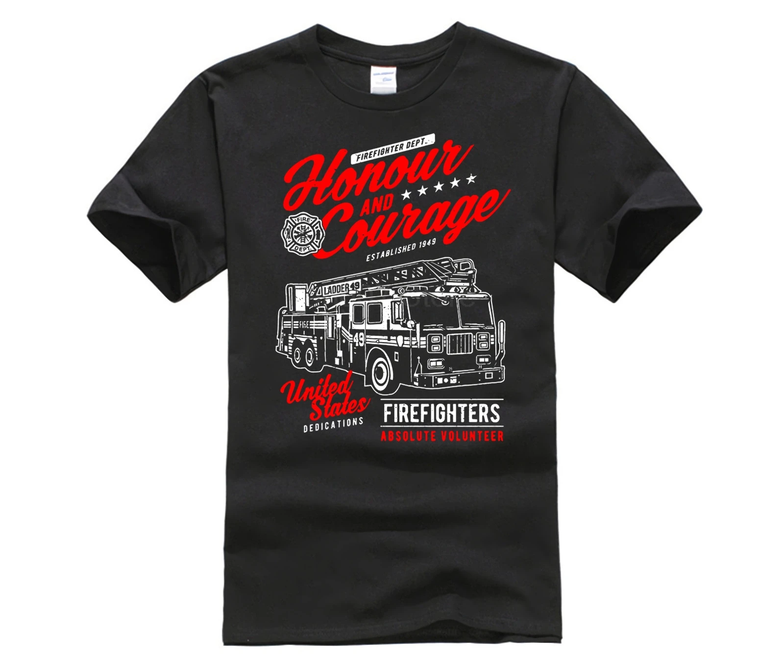 Футболка с буквенным принтом, Мужская футболка с надписью «Honour-and-Courage-Custom-T-Shirt s Cotton fashion 2019 trend t-shirt»