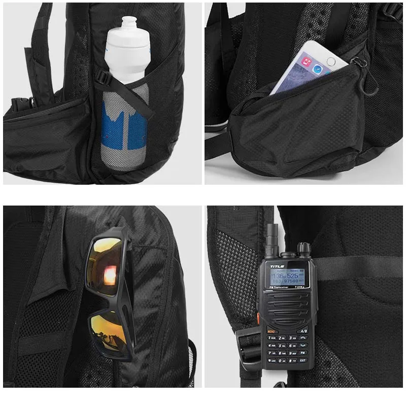 Perfect Rockbros Outdoor Sports Bicycle Backpack Ultralight Cycling Shoulders Storage Pack Climbing Travel Rucksack Nylon Bike Bag 5