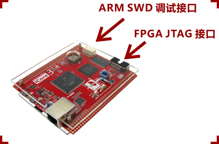 ICore3 ARM FPGA двухъядерный платы Ethernet высокоскоростной USB STM32F407 промышленная плата управления