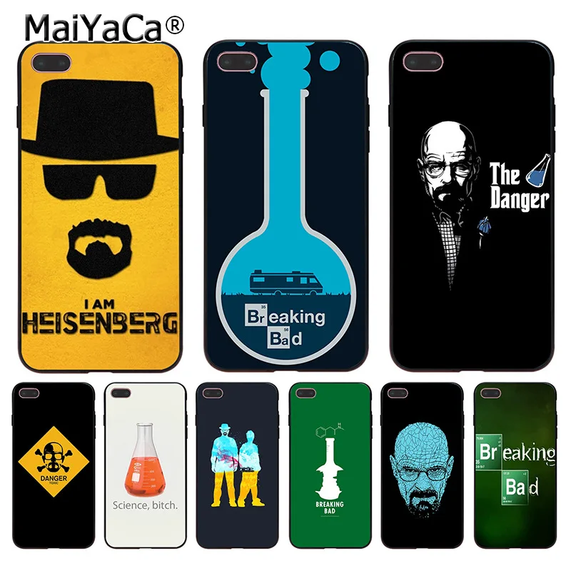 

MaiYaCa Breaking Bad Chemistry Walter Design Coque Phone Case for iphone 11 Pro XR XS Max 8 7 6 6S Plus X 5 5S SE