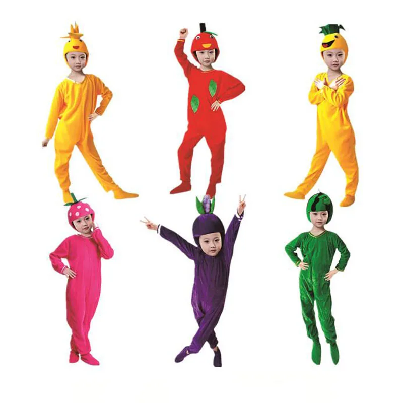 children boys girls fruits cosplay costume apple banana jumpsuits halloween fancy dress festival carnival party decor - Apple Halloween Costumes children boys girls fruits cosplay costume apple banana jumpsuits halloween fancy dress festival carnival party decor - Apple Halloween Costumes
