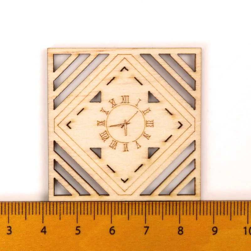Китайский стиль ретро часы деревянный узор круглые квадратные скрапбукинг ручной работы аксессуары для шитья домашний Декор 5-18 шт 45 мм MZ225