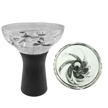 1 шт. высокотемпературное стекло и силиконовая табачная чаша для кальян наргиль аксессуары Cachimbass Pipa Waterpijp