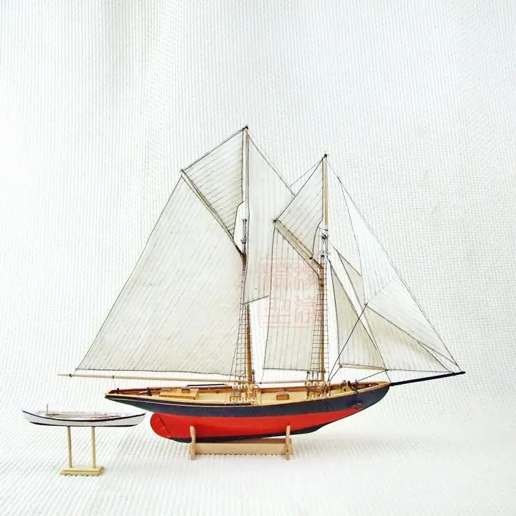 Новые Весы 1/87 Benjamin W. Latham 1902 модель корабля лазерная резка древесины парусник детские образовательные игрушки