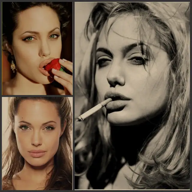 Angelina Jolie Sophie Marceau Europa Sexy Belle Estrela Restaurar