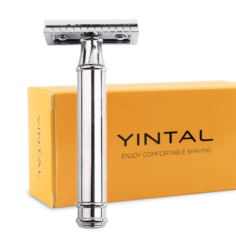 NEW Classic Safety Razor Brass Blade Replaceable Wet Shaving Manual Shaver Razors for Shaving Double Edge  Safety Razor