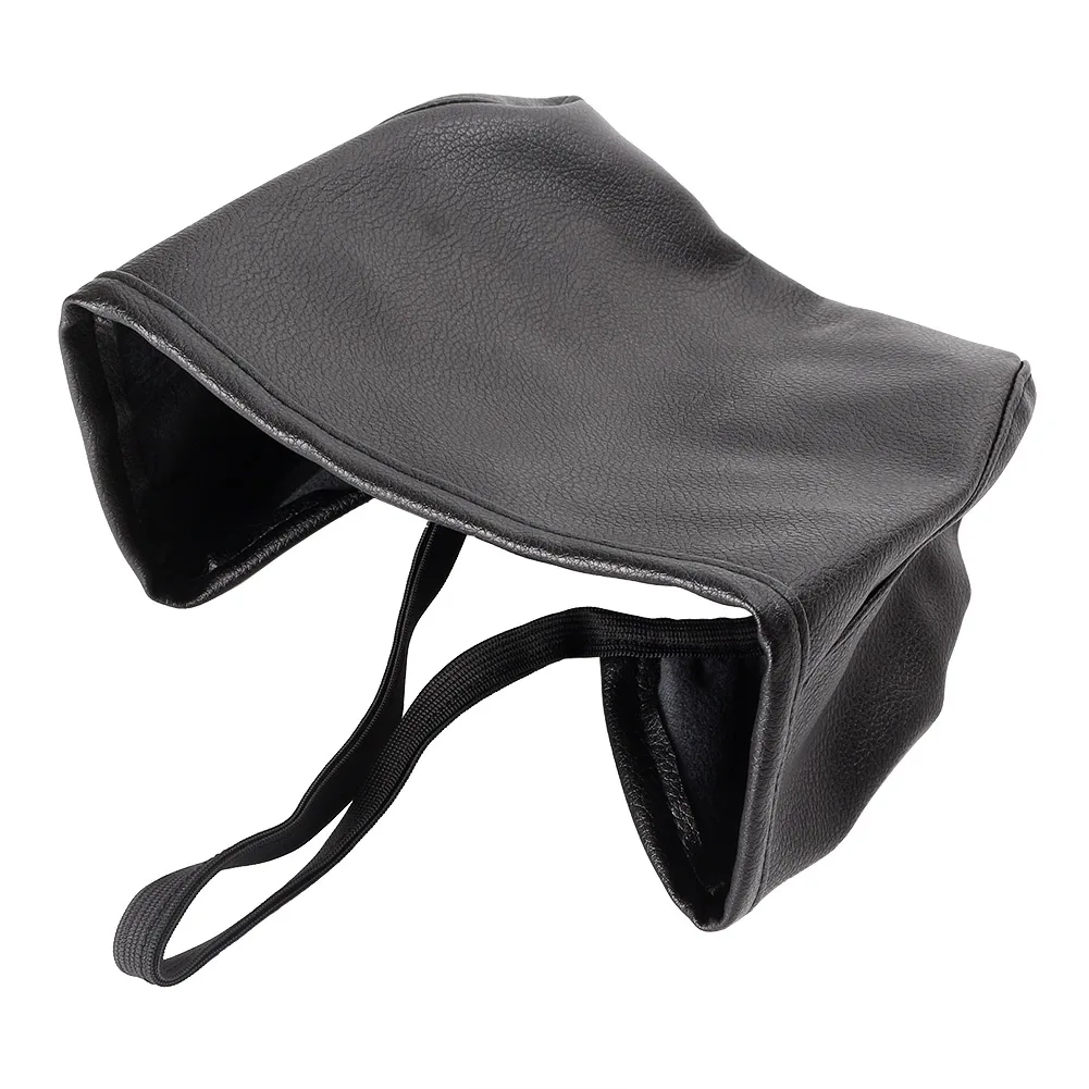 Motorcycle Fuel Tank Bra Shield for Harley Sportster XL883 XL1200 Black Leather