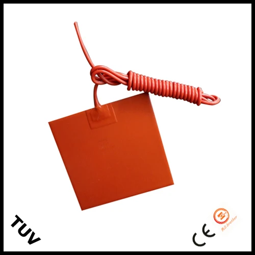 

150*200mm 300W 220V JSEX Silicone Heater Engine Block Oil Pan Hydraulic Tank Heating Plate w/ 2m Cord+3M PSA