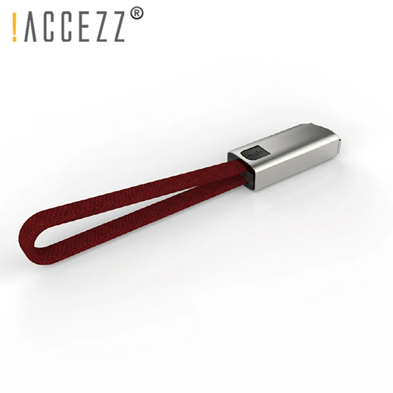 

!ACCEZZ 2.4A USB Fast Charging Cable For Iphone X XR XS Charger Cables For IPhone 6S 7 Plus Keychain Charge Sync Data Cord 0.25M