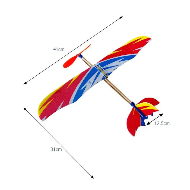 Эластичная резинка пластиковая Сделай Сам самолет модель строительные наборы обучающая игрушка