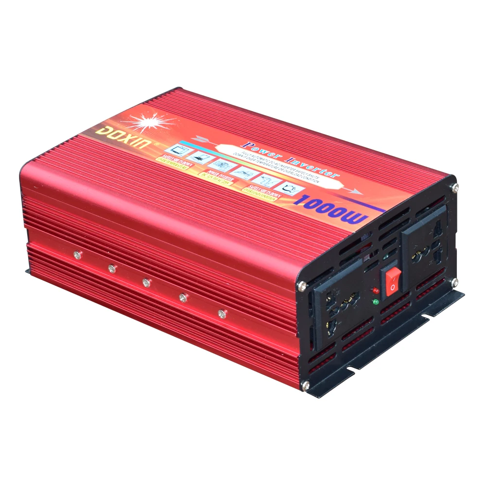 1000W Watt DC 12V to AC 220V Portable Car Power Inverter Charger Converter Adapter DC 24 to AC 220 Modified Sine Wave