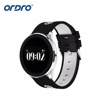 ORDRO moda Bluetooth inteligente de pulsera de Fitness de la presión arterial de Monitor de sueño pulsera para Iphone de Xiao mi paquete de mi banda 2