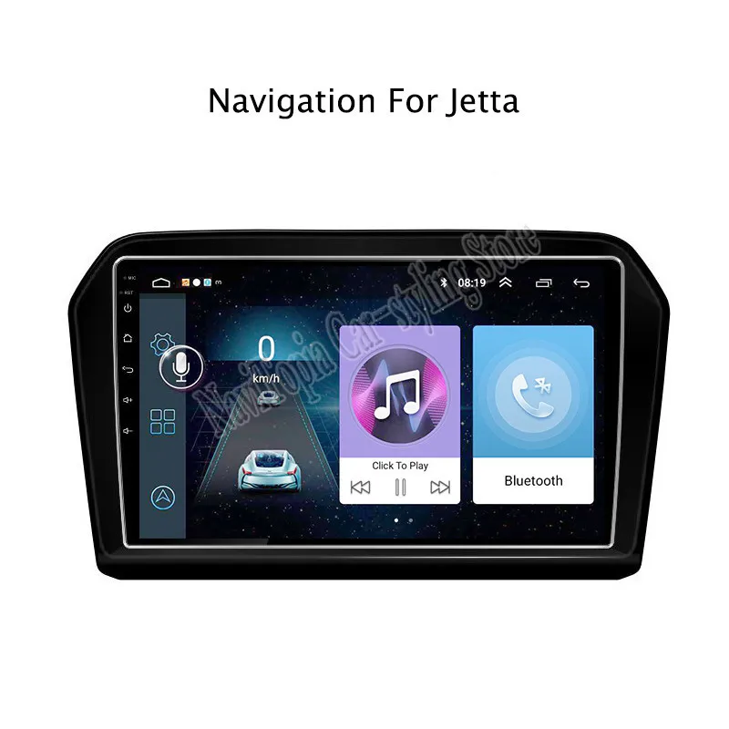 Автомагнитола 9 дюймов с Android 0 GPS навигация мультимедиа DVD плеер для VW Jetta 2013 2014 2015