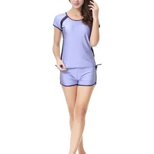 Короткий рукав консервативный купальник бикини исламские полное покрытие мусульманские купальники для женщин исламский хиджаб пляжный костюм