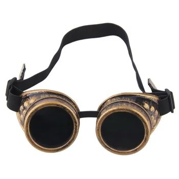

Cyber Goggles Glasses Vintage Retro Welding Punk Sunglasses Retro Cyber Sking Goggles Glasses