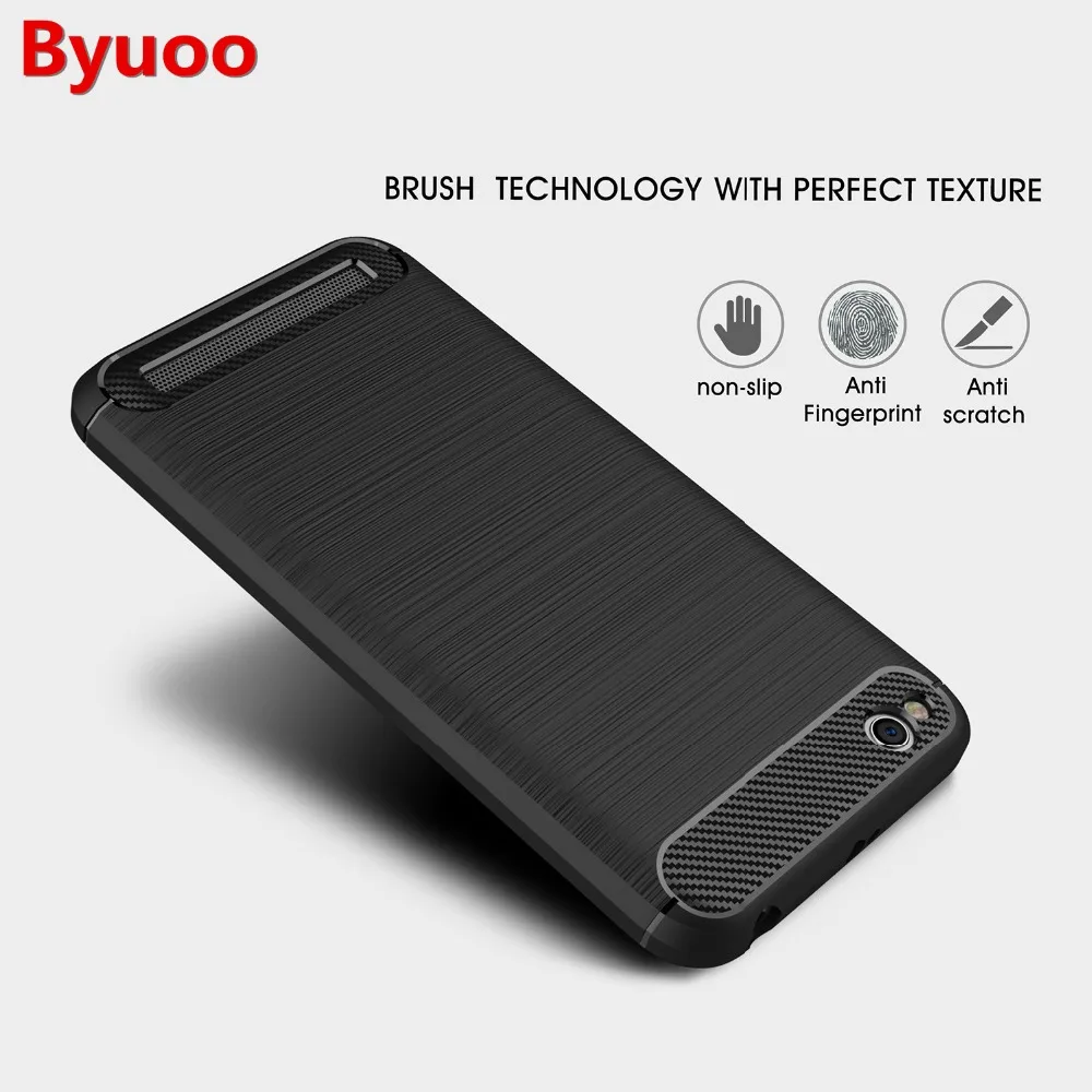 buy Carbon fibre soft Case For Xiaomi Redmi 5A s2 6A 6 pro redmi note 5A 4 5 3 4x Silicone Soft case Protective Back Cover Shell