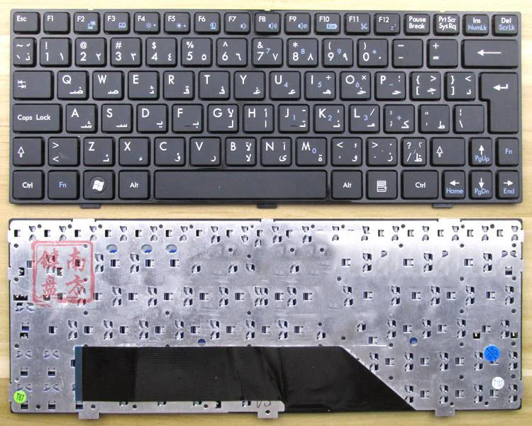 

New keyboard for MSI U107 U135 U180 U165 U160 Y160U X340N CR400 U100 U123 U90 ARABIC/CZECH/GREEK/HEBREW/ITALIAN/JAPANESE layout