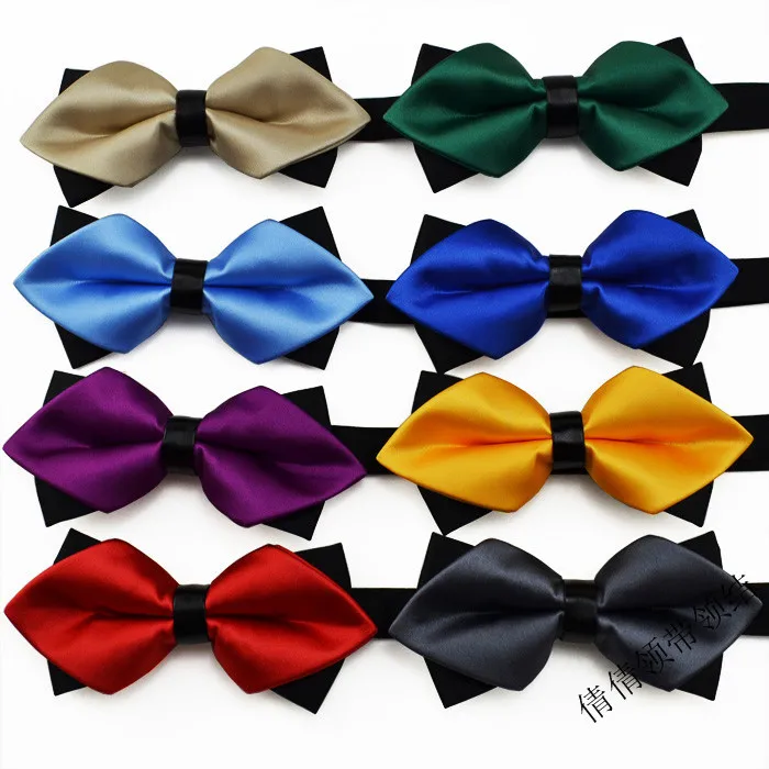 

Diamond Bow Ties Mens Solid Bowties Womens Tuxedo General Neckties Butterfly Jacquard Bowtie 11 Colors, 200pcs