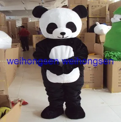 

Syflyno High quality EVA Material Helmet Panda Mascot Costumes Movie props cartoon Apparel Cosplay Custom made Adult Size 067