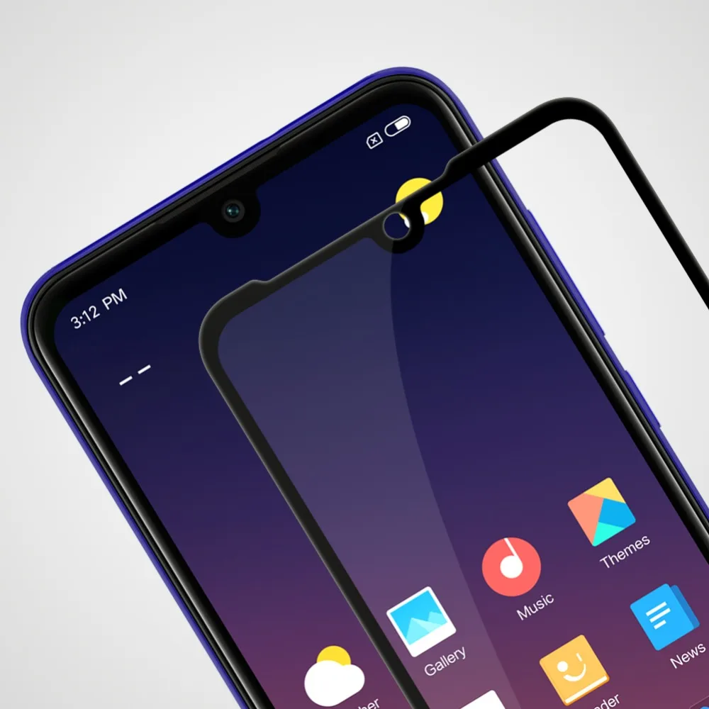 Nillkin CP + полноэкранный чехол стекло для Xiaomi Mi Play защитный передний экран