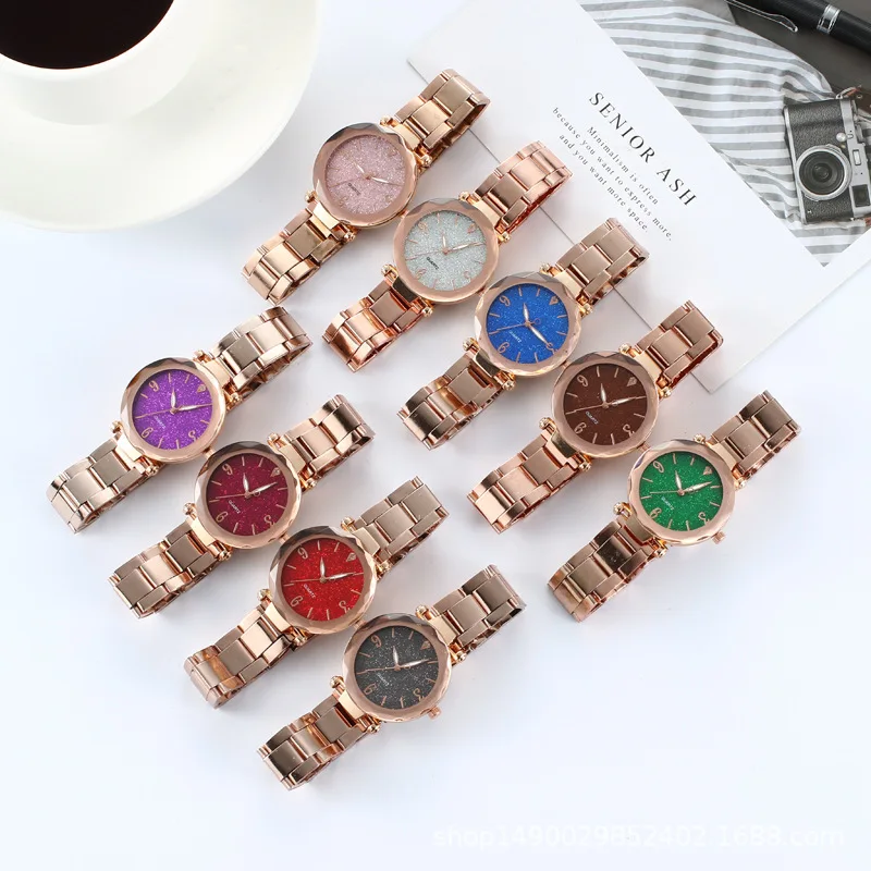 Fashion Women Rose Gold Wrist Watches Luxury Casual Female Quartz Watch Relogio Feminino reloj hombre Drop Shipping