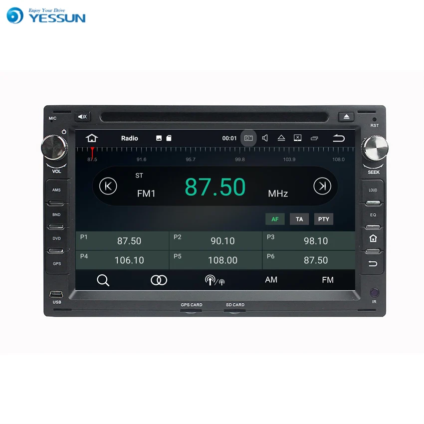 Discount Yessun For VW Passat B5/Golf 4/Polo/Bora Android Multimedia Player System Car Radio Stereo GPS Navigation Audio Video 1