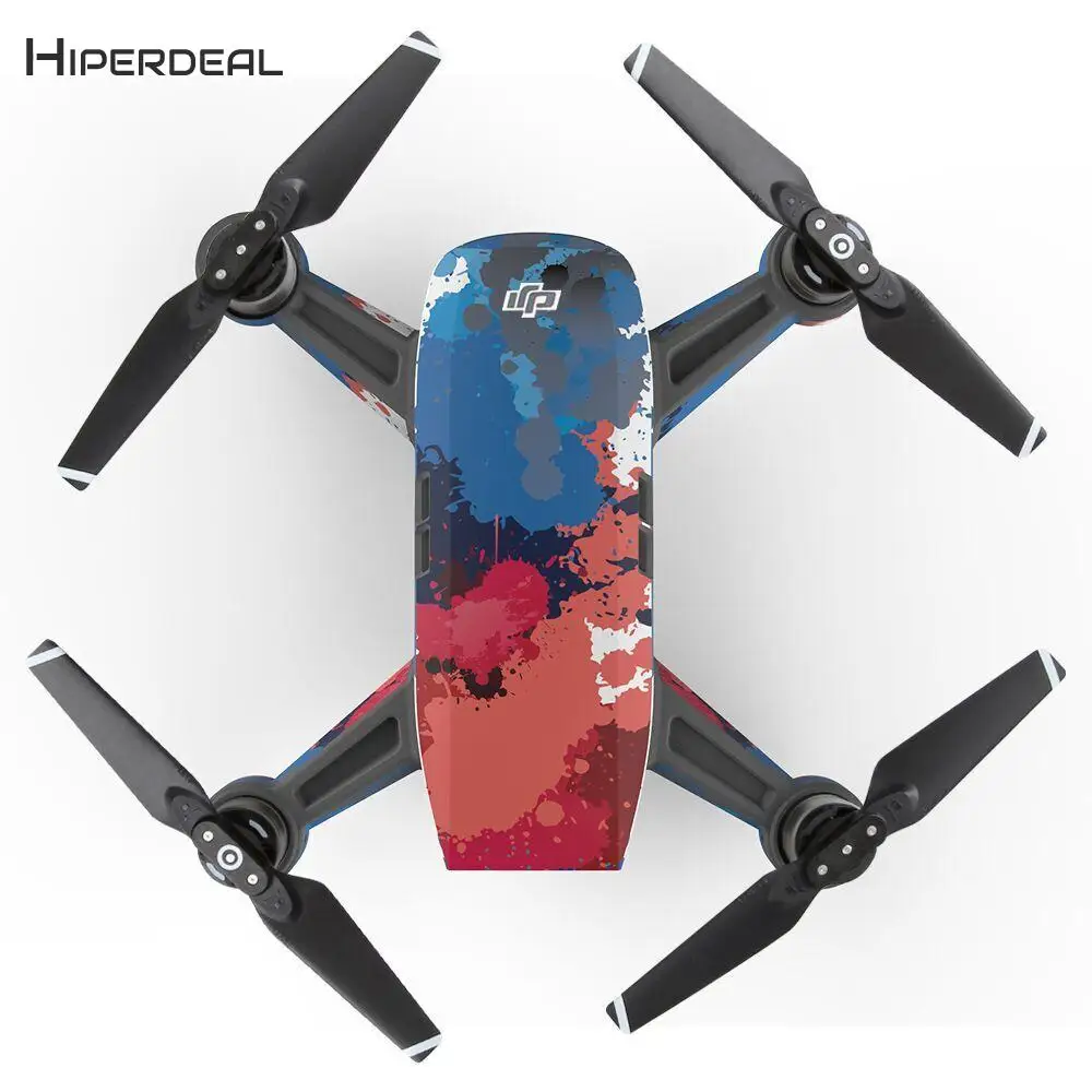 HIPERDEAL водостойкая наклейка на шкуры оберточная защита тела для DJI Spark Mini Drone