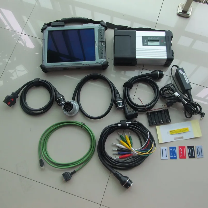  Mb stern-diagnose-system sd c5 + neueste software ssd 201912 mit laptop tablet xplore ix104 i7 4g f