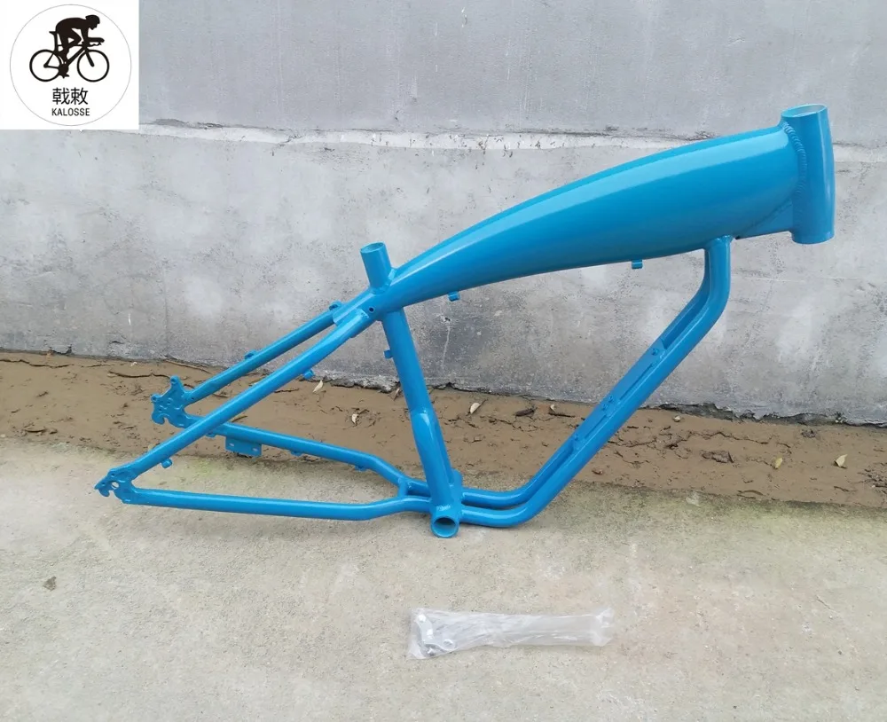 Best Kalosse   Electric  Beach bike parts  DIY colors    Fat bike frame  snow bike frame  26*17 inch ,  26*4.0 inch 8