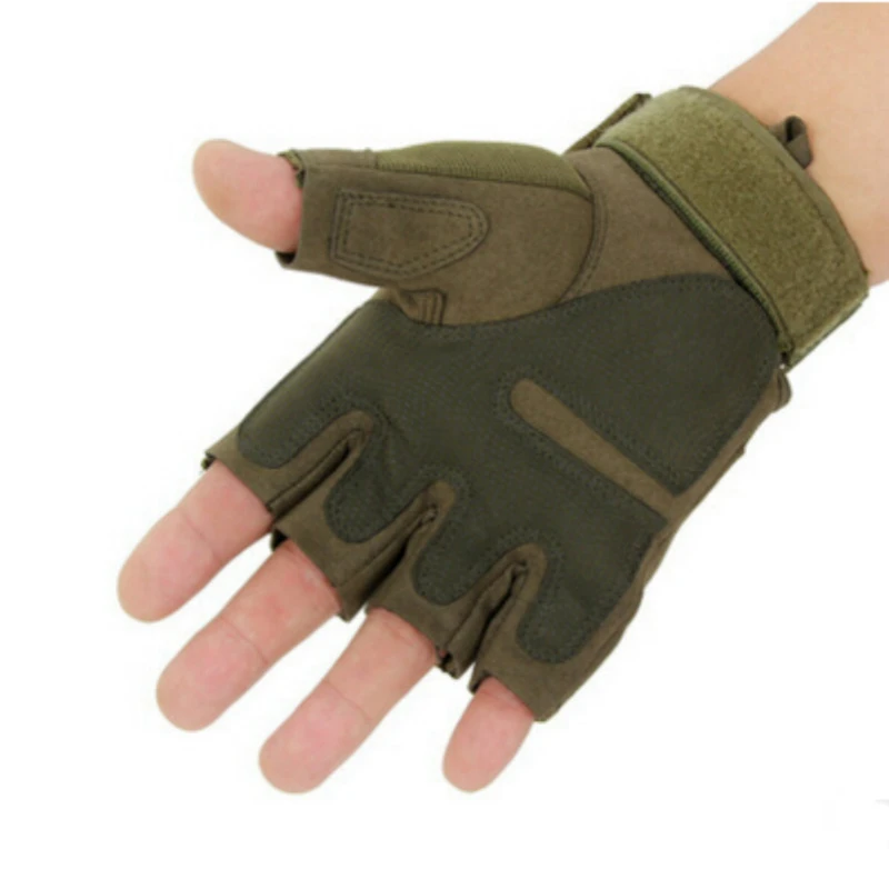 Sports Fishing font b Gloves b font Skidproof Resistant Half Finger Pack Waterproof Anti Slip Protector