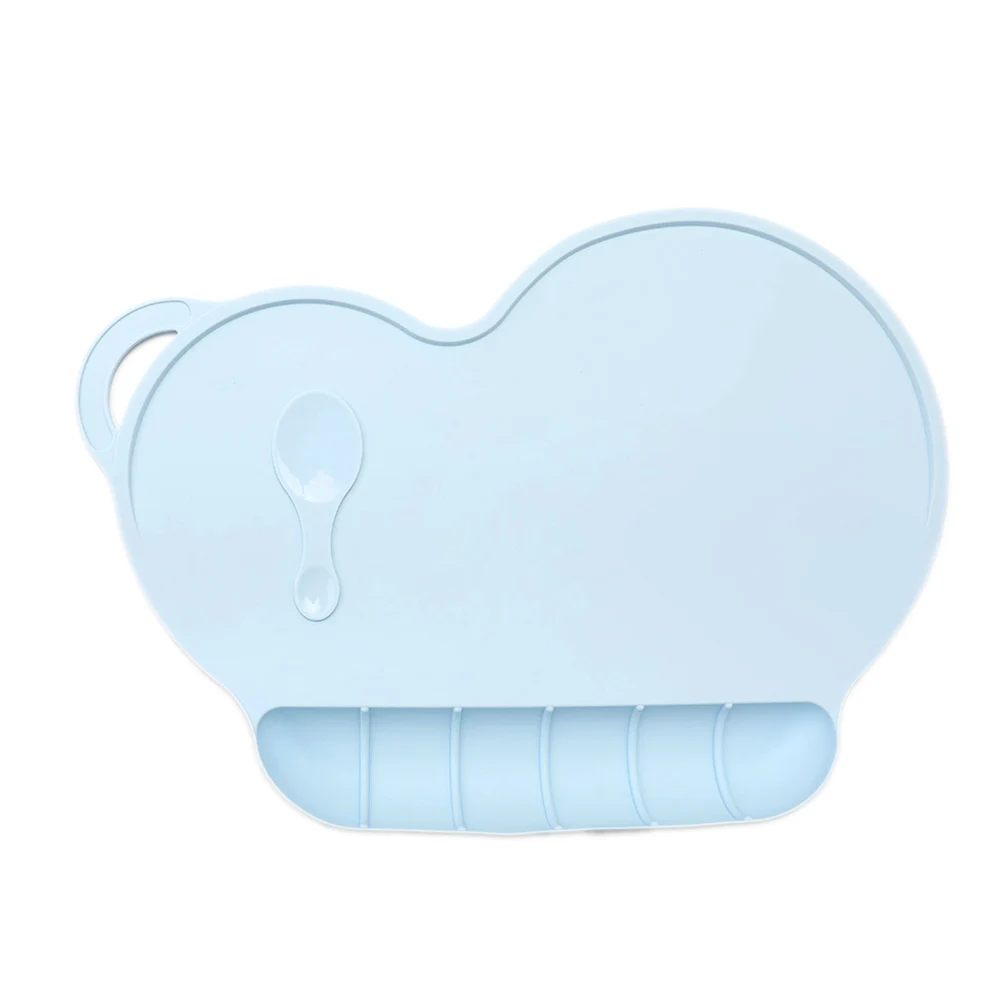 Kids Baby Silicone Placemat Sucker Slip-resistant Waterproof Snack Mat Kid Dinner Table Feeding Food Plate Tray Dish FJ8