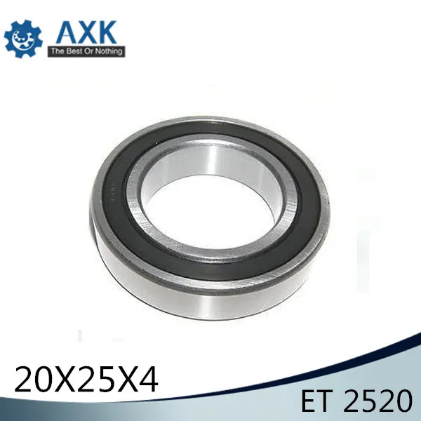 ET2520 нестандартные 20254 упорные шариковые подшипники 20*25*4 мм ABEC-1 ( 2 предмета) |
