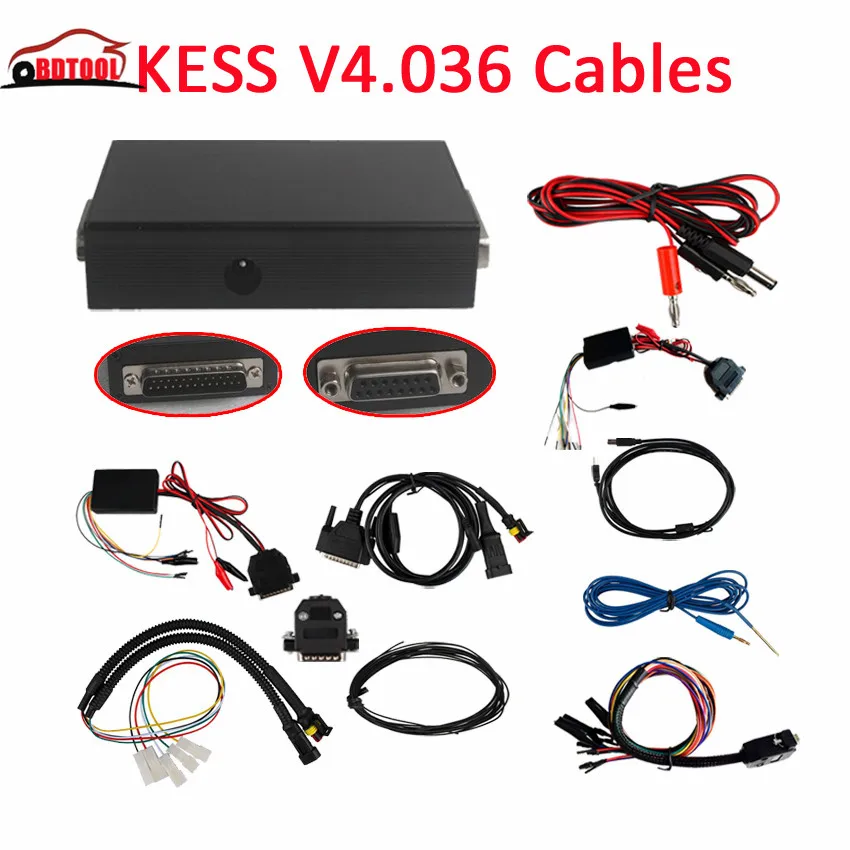 

2019 No Token Limitation KESS 4.036 Cable Without Master kess4.036 OBD2 Manager Tuning Kit KESS V4.036 Ecu Chip Tunning