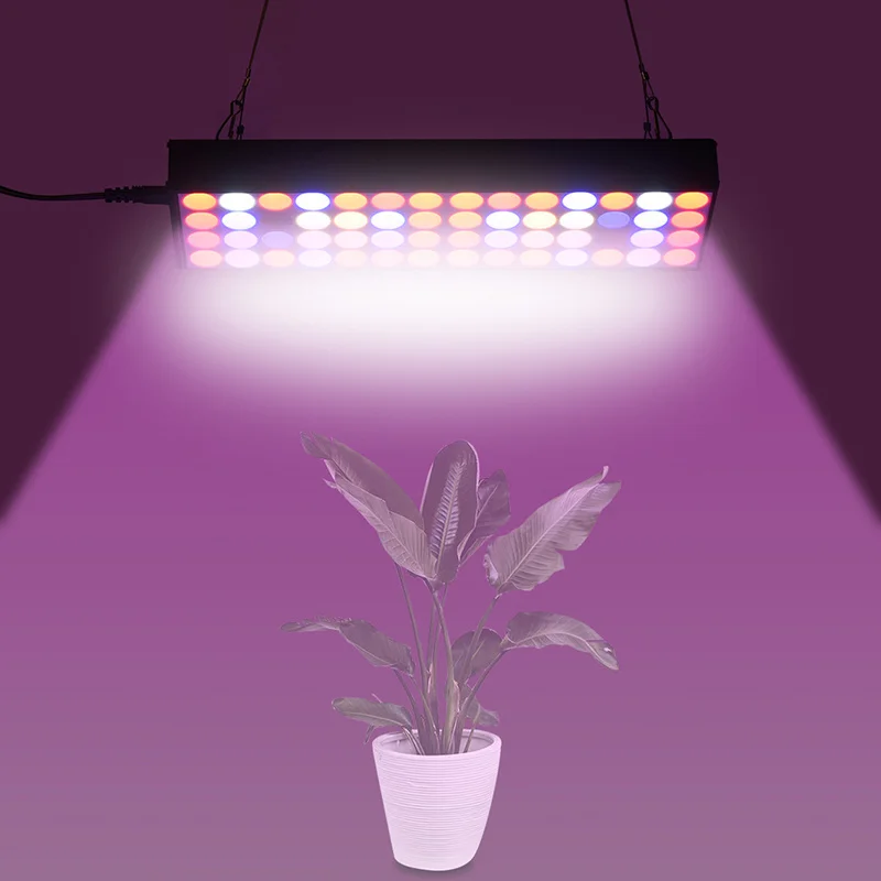 

LAIDEYI 30W High Power Plant Lamp AC 110-240V LED Full Spectrum Greenhouse Plants Hydroponics Flower Panel Grow Light