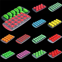 Силиконовые формы 3D Звезда фрукт форма замороженный кубик льда Форма поднос шоколадный замороженный De Gelo De Силиконовый поднос кухонные аксессуары jj20