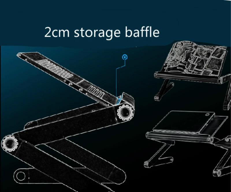 Foldable Laptop Table Stretch Simple Bed Use Desk with Mouse Board Heat Dissipation Computer Table Standing Office Pallet Stable Foldable Laptop Table Stretch Simple Bed Use Desk with Mouse Board Heat Dissipation Computer Table Standing Office Pallet Stable