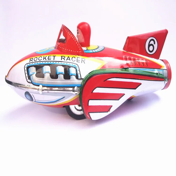 antique metal airplane toys