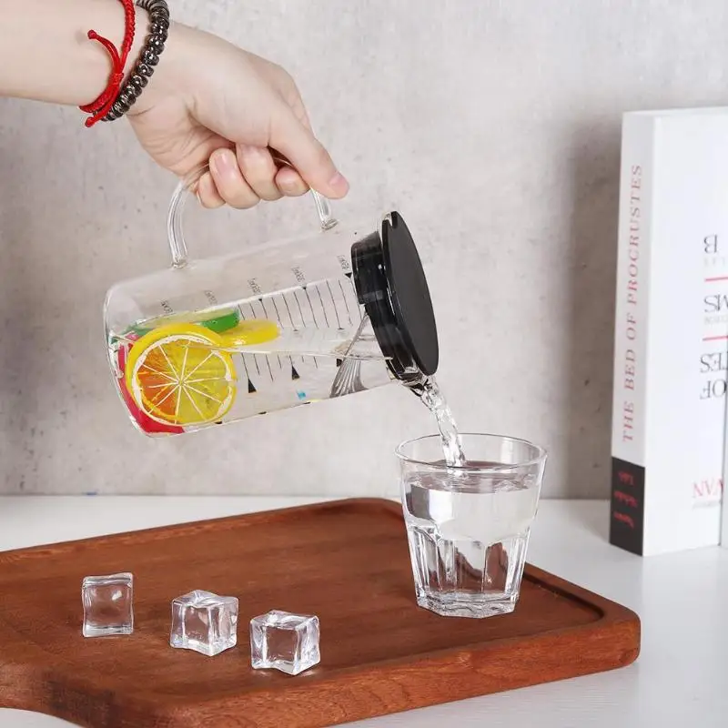 

Reusable Coffee Mug Filter 8cm Cup Cover Heat-Resistant Glass Cup Infuser Lid for Tea Pot Drinking Accessories
