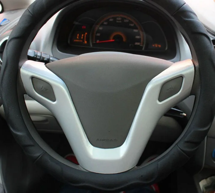 1 шт. декоративная наклейка на руль для Chevrolet sail 2010 2014|abs wheel|abs stickerabs steering |