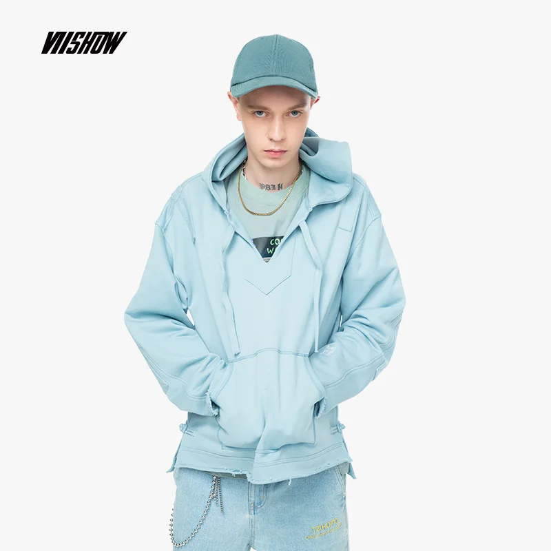 

VIISHOW Streetwear Men's sweatshirt Brand Hip Hop Sudaderas Para Hombre New Hoodies Men Felpa Uomo Sweatshirts Men WD2011183